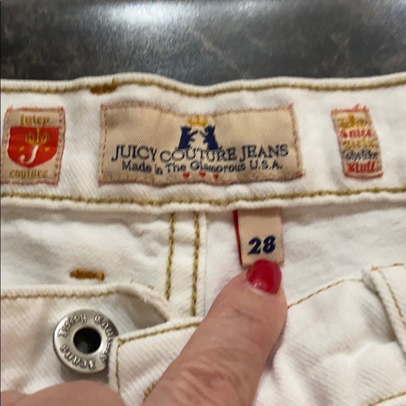 Juicy Couture Jeans long white shirts - Picture 3 of 4